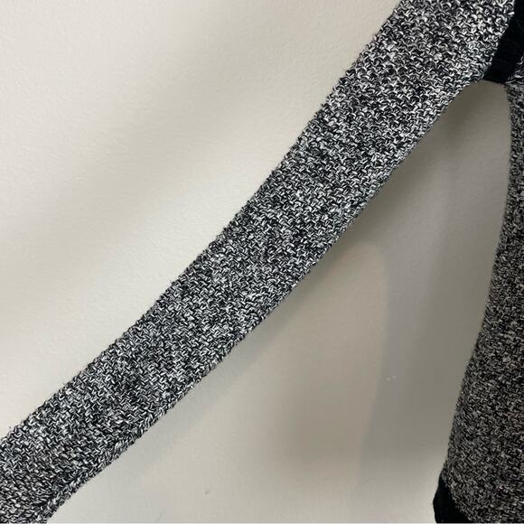 Lululemon Black White Marled Knit Crew Neck Sweater Tunic *XS/S - Picture 7 of 9